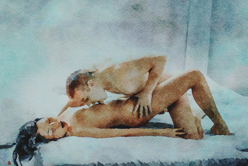 25P Erotic Digital Watercolor 51