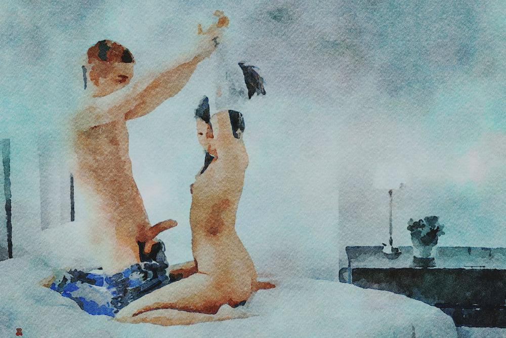 25P Erotic Digital Watercolor 51