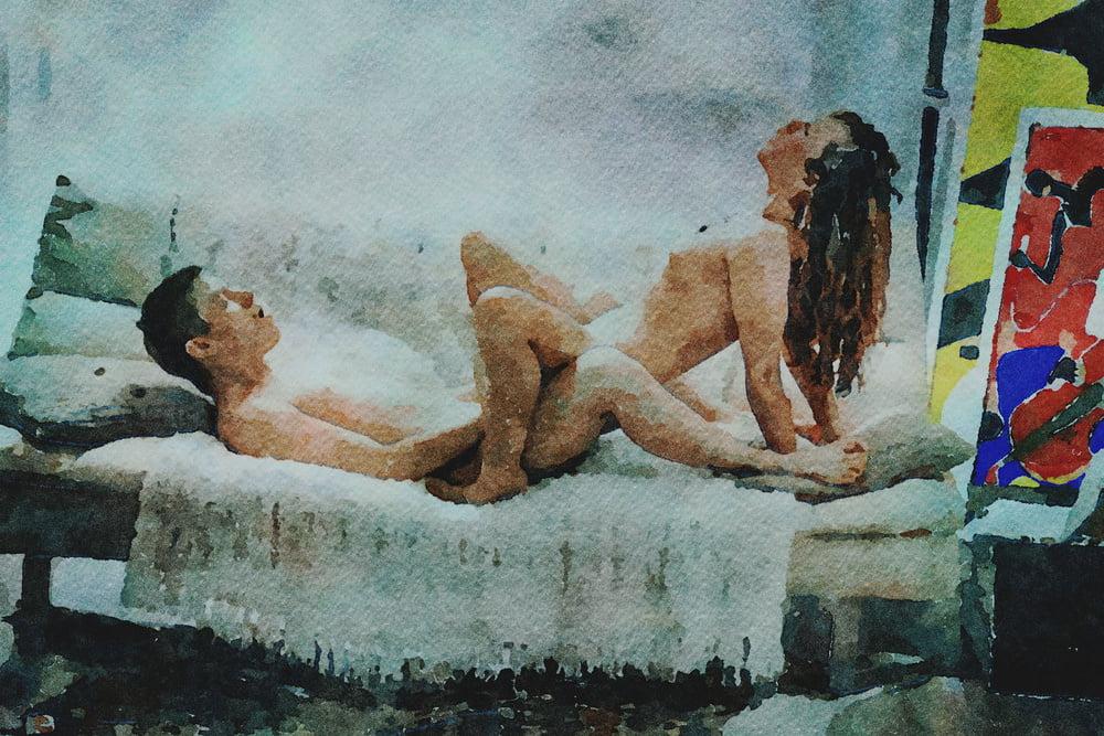 25P Erotic Digital Watercolor 51