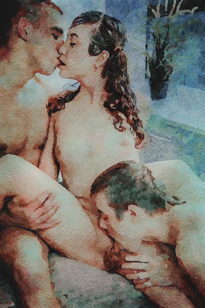 25P Erotic Digital Watercolor 51
