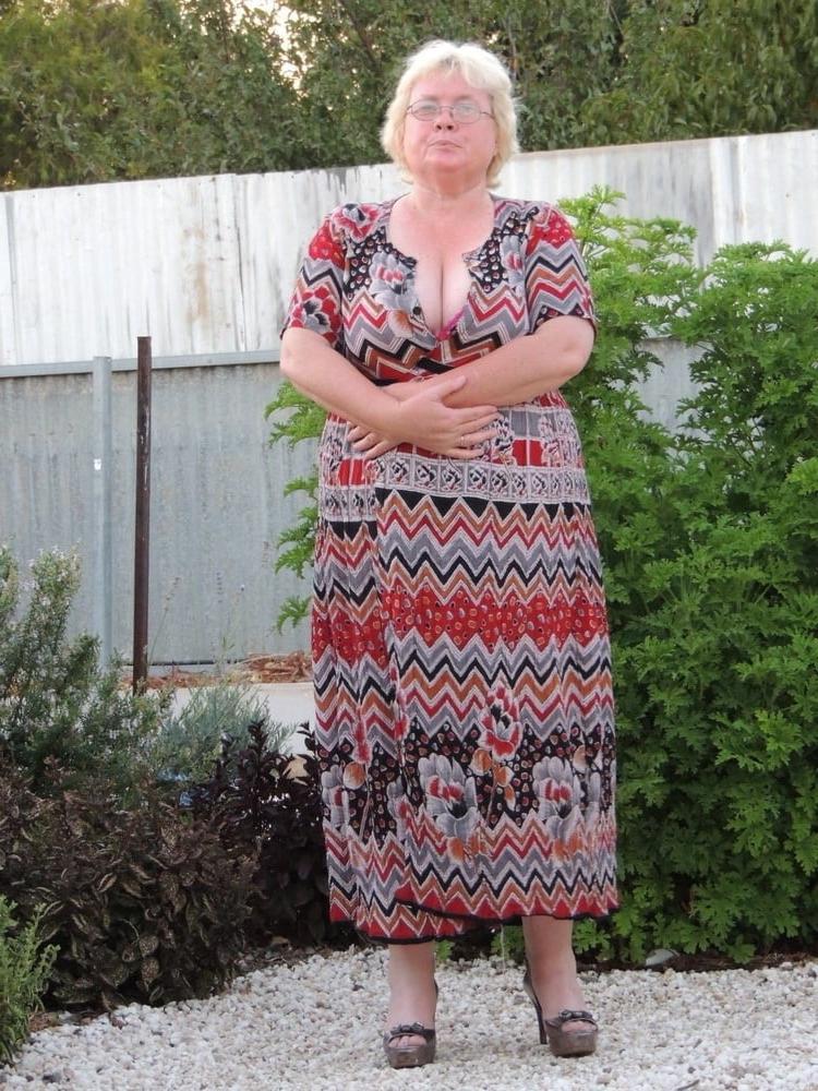 20P Clothed Granny - Big Boobs 8