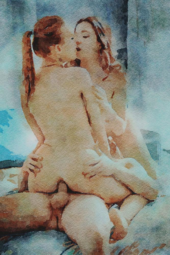 25P Erotic Digital Watercolor 56