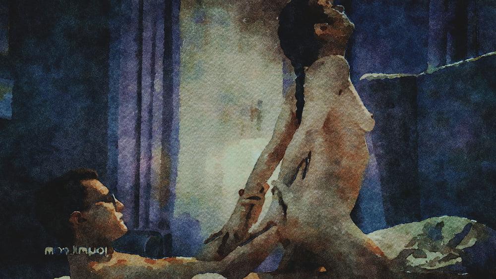 25P Erotic Digital Watercolor 41