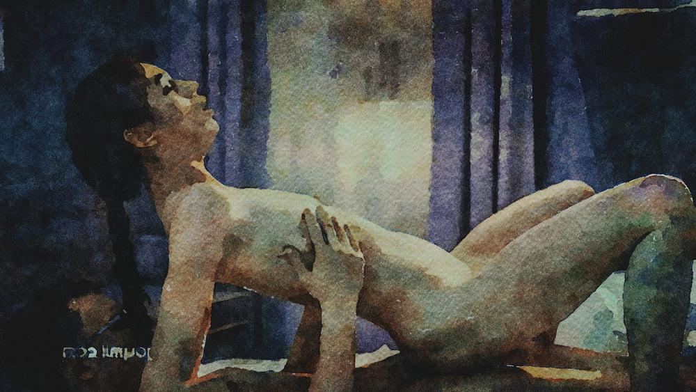 25P Erotic Digital Watercolor 41