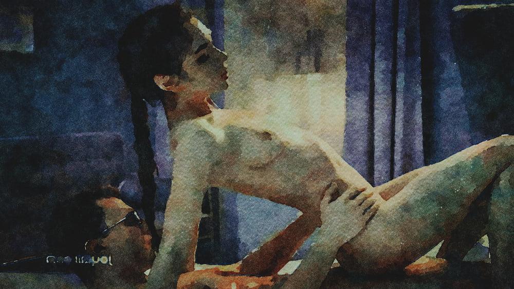 25P Erotic Digital Watercolor 41