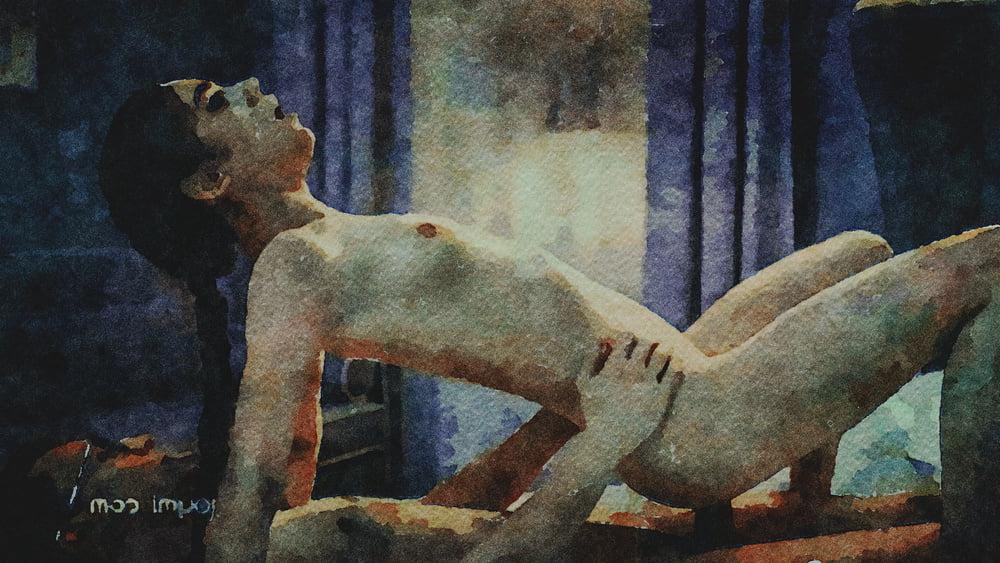 25P Erotic Digital Watercolor 41