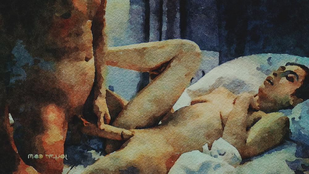 25P Erotic Digital Watercolor 41