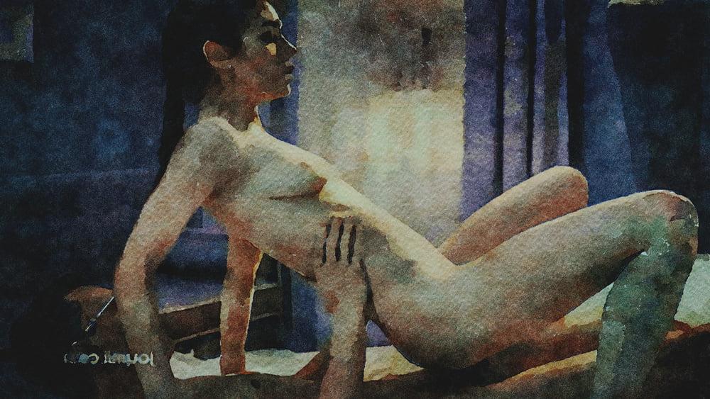 25P Erotic Digital Watercolor 41