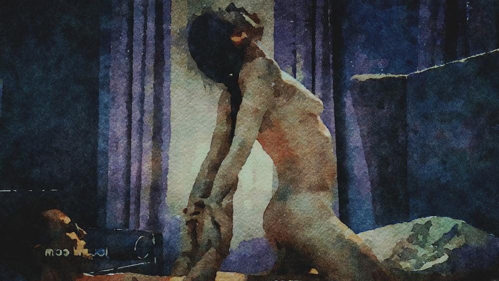 25P Erotic Digital Watercolor 41