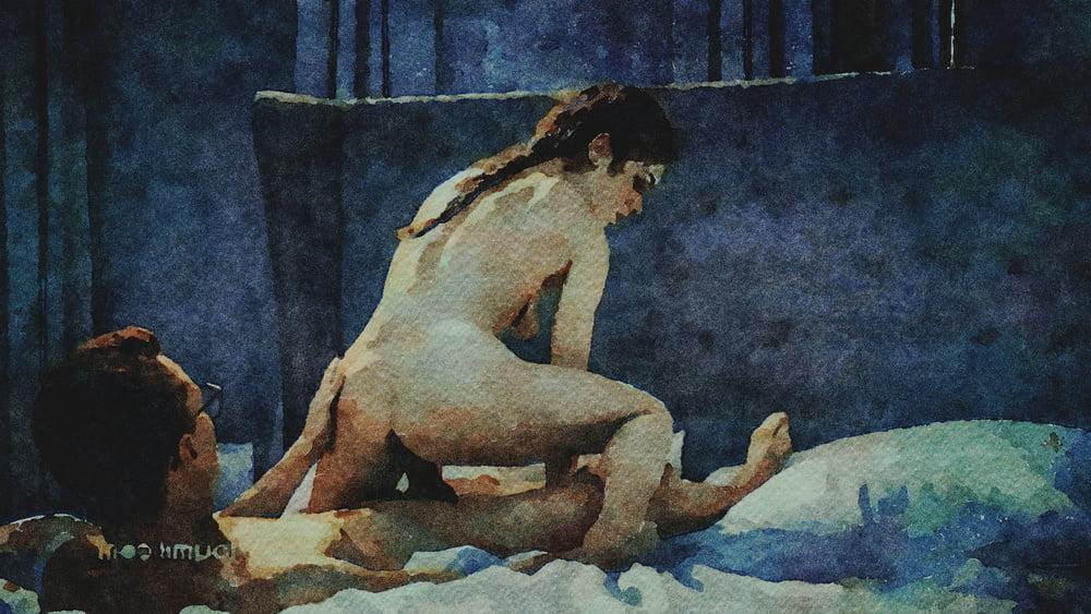 25P Erotic Digital Watercolor 41