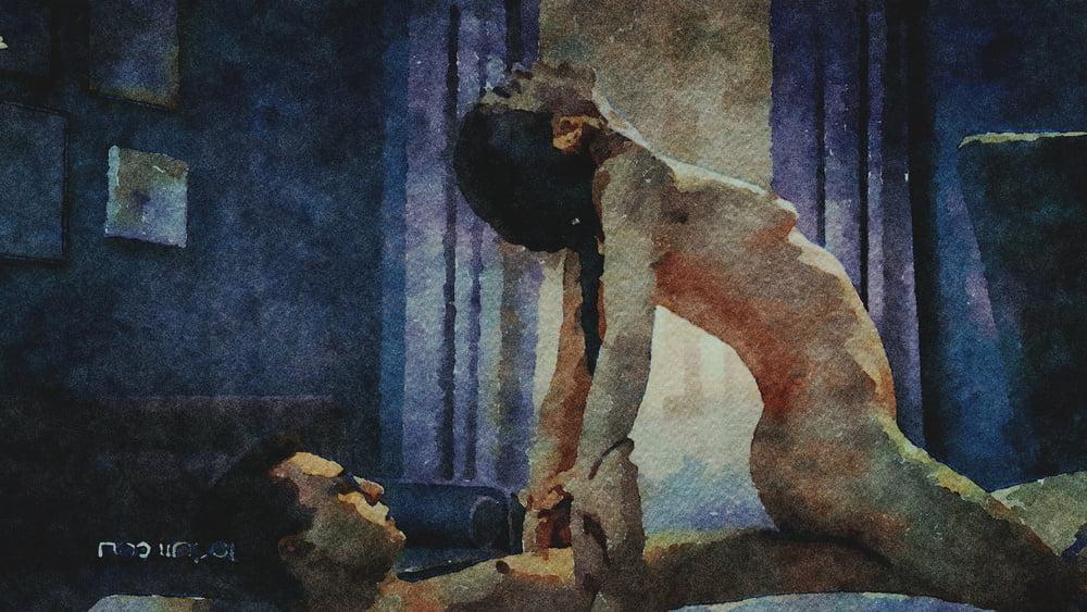 25P Erotic Digital Watercolor 41
