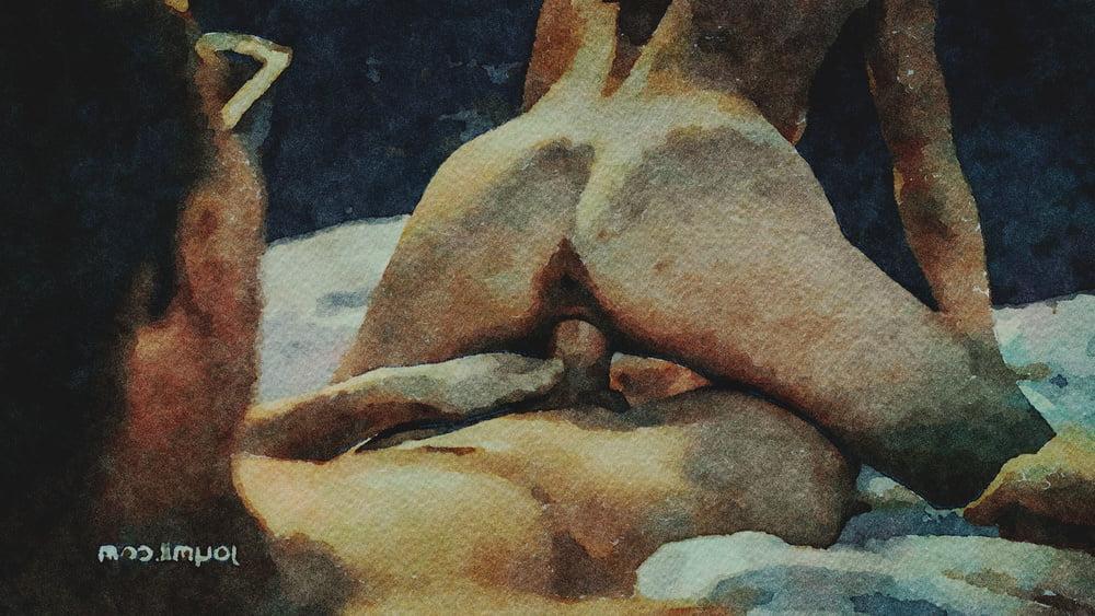 25P Erotic Digital Watercolor 41