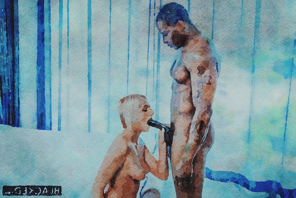 25P Erotic Digital Watercolor 30