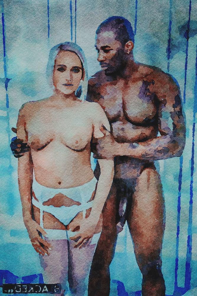 25P Erotic Digital Watercolor 30