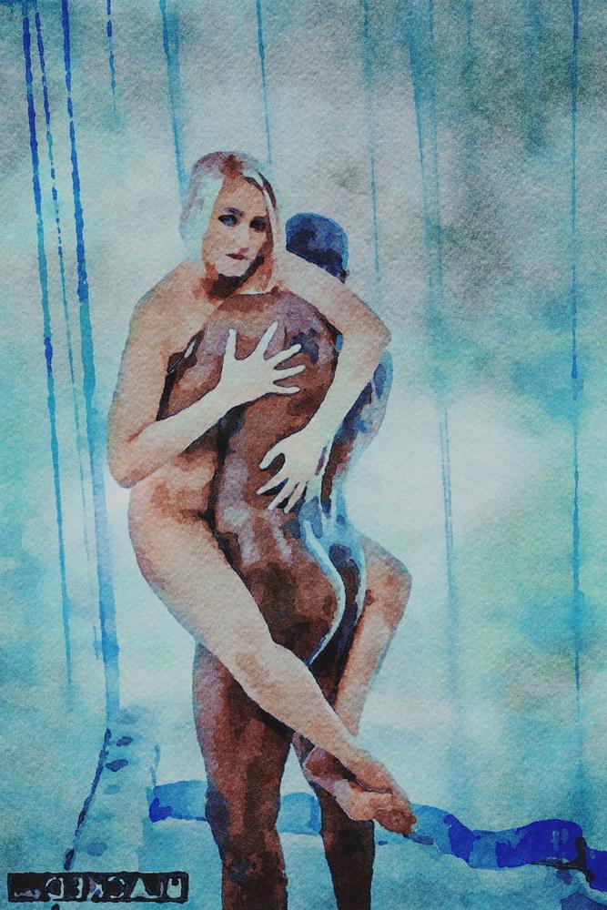 25P Erotic Digital Watercolor 30