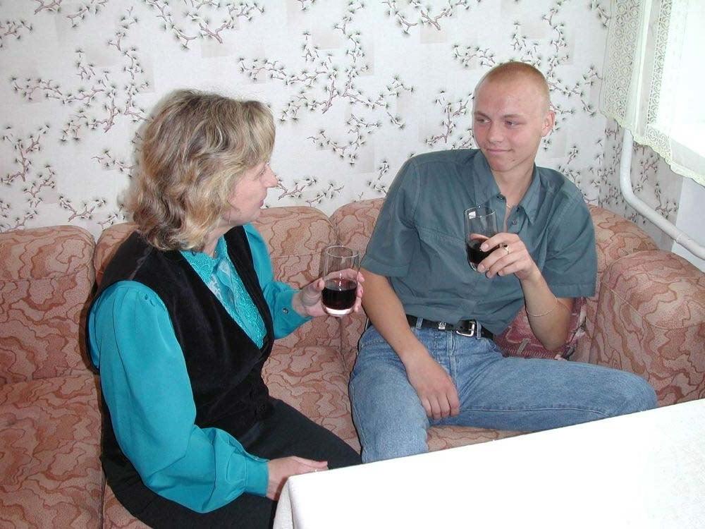 13P Mature woman with young boy 03