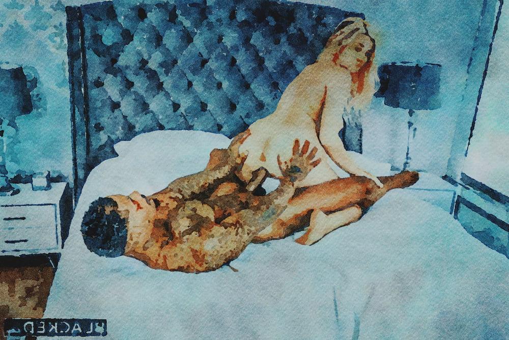 25P Erotic Digital Watercolor 31