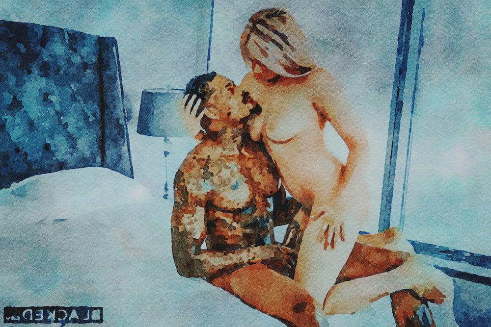 25P Erotic Digital Watercolor 31