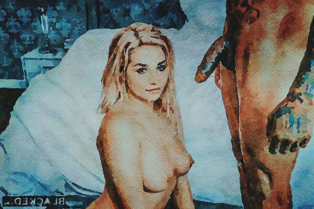 25P Erotic Digital Watercolor 31