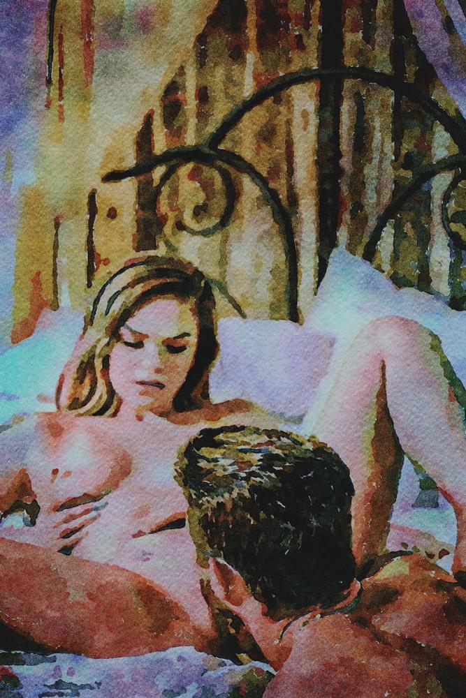 21P Erotic Digital Watercolor 32