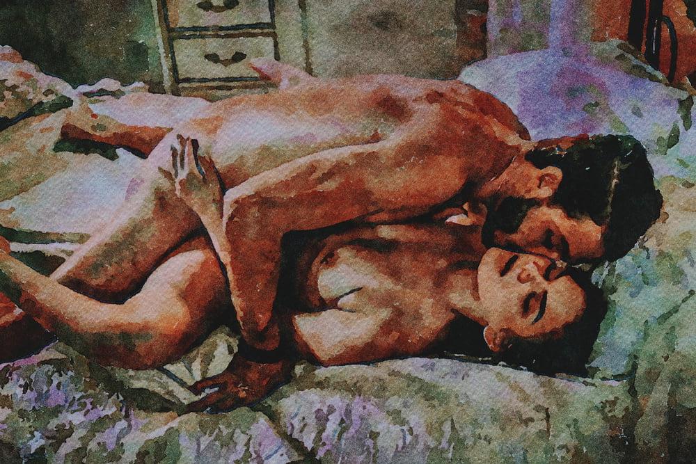 21P Erotic Digital Watercolor 32