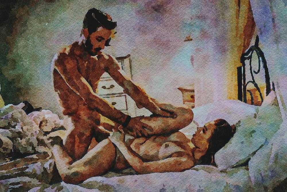 21P Erotic Digital Watercolor 32