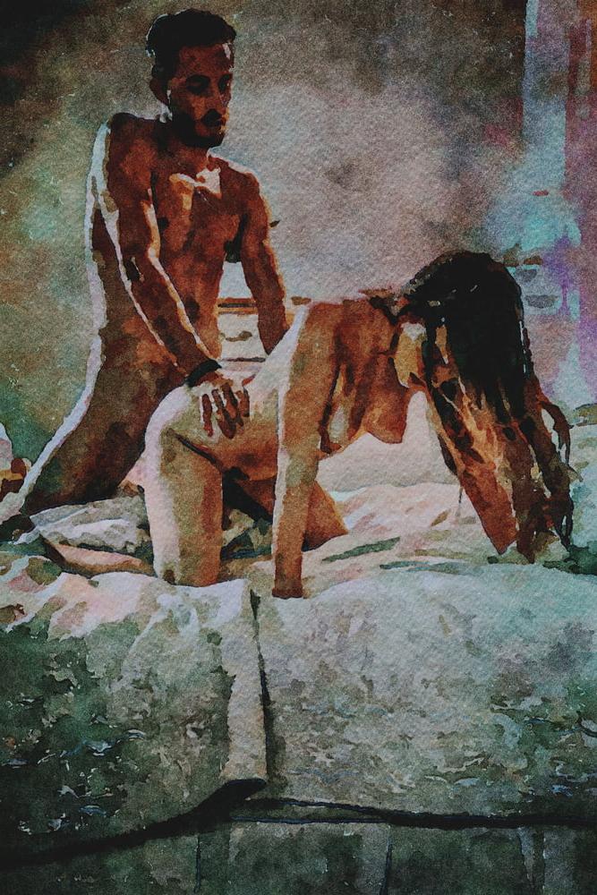 21P Erotic Digital Watercolor 32