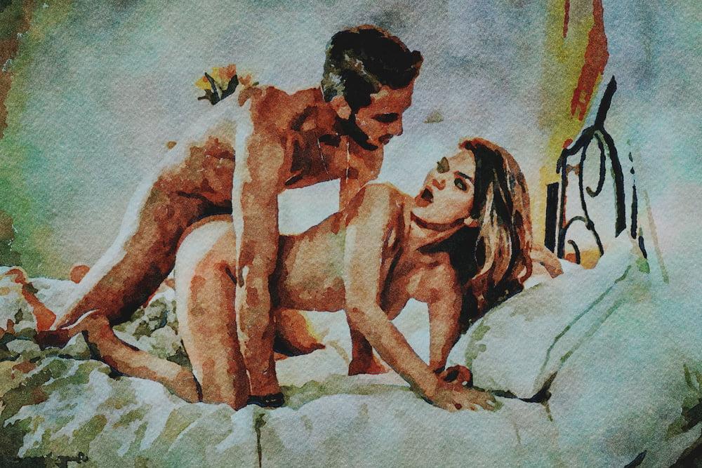 21P Erotic Digital Watercolor 32