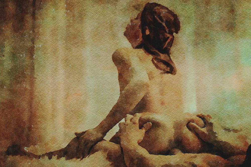 25P Erotic Digital Watercolor 29