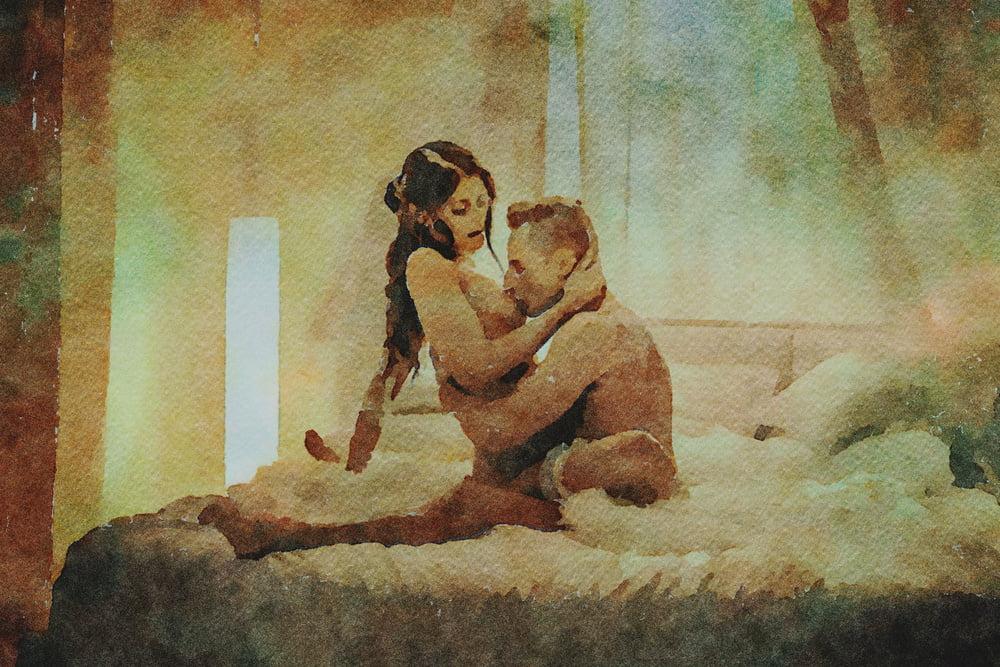 25P Erotic Digital Watercolor 29