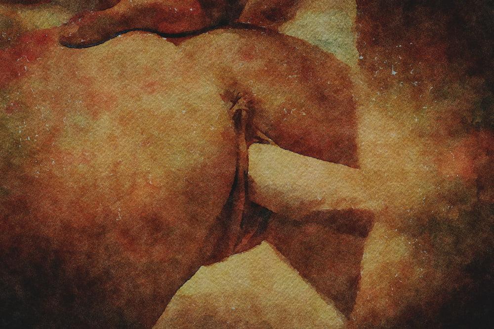 25P Erotic Digital Watercolor 29
