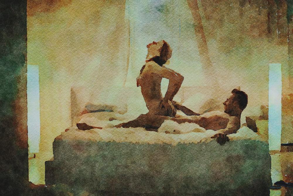 25P Erotic Digital Watercolor 29