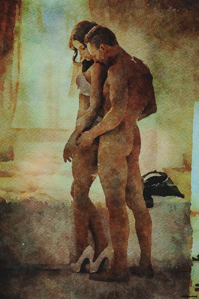 25P Erotic Digital Watercolor 29