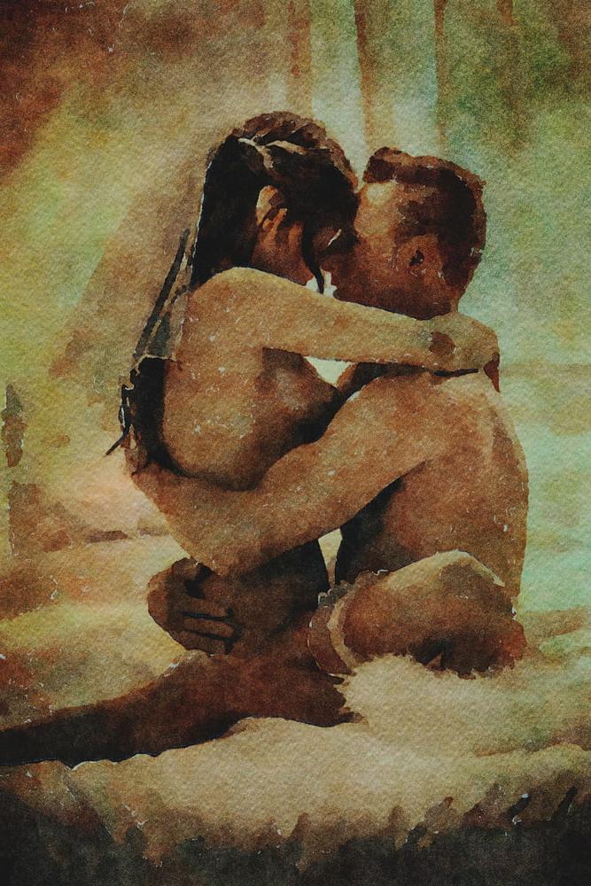 25P Erotic Digital Watercolor 29