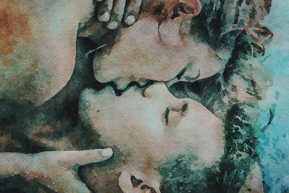 20P Digital Erotic Watercolor 35
