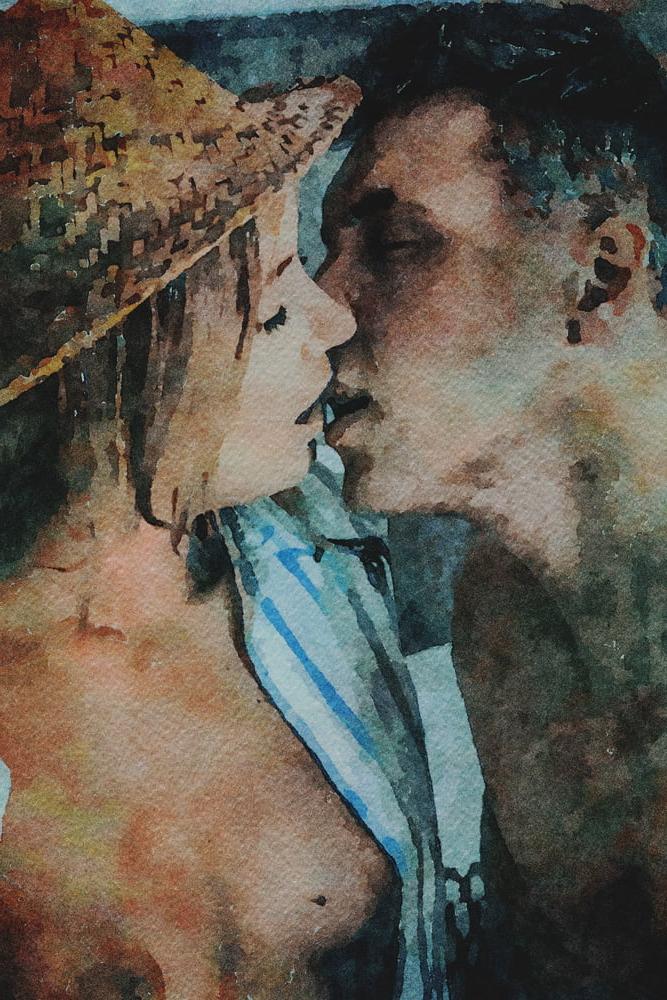 20P Digital Erotic Watercolor 35