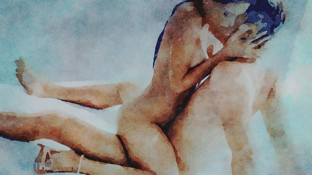 25P Erotic Digital Watercolor 27