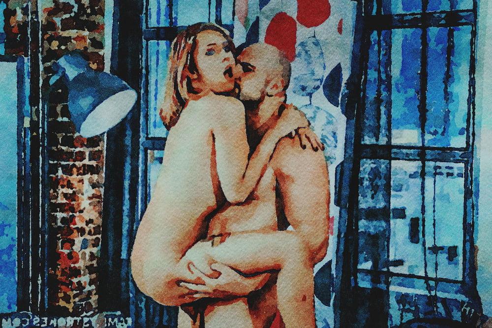 25P Erotic Digital Watercolor 27