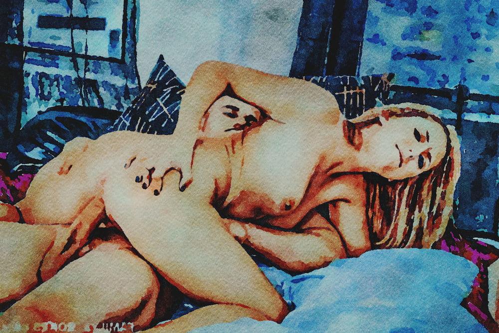 25P Erotic Digital Watercolor 27