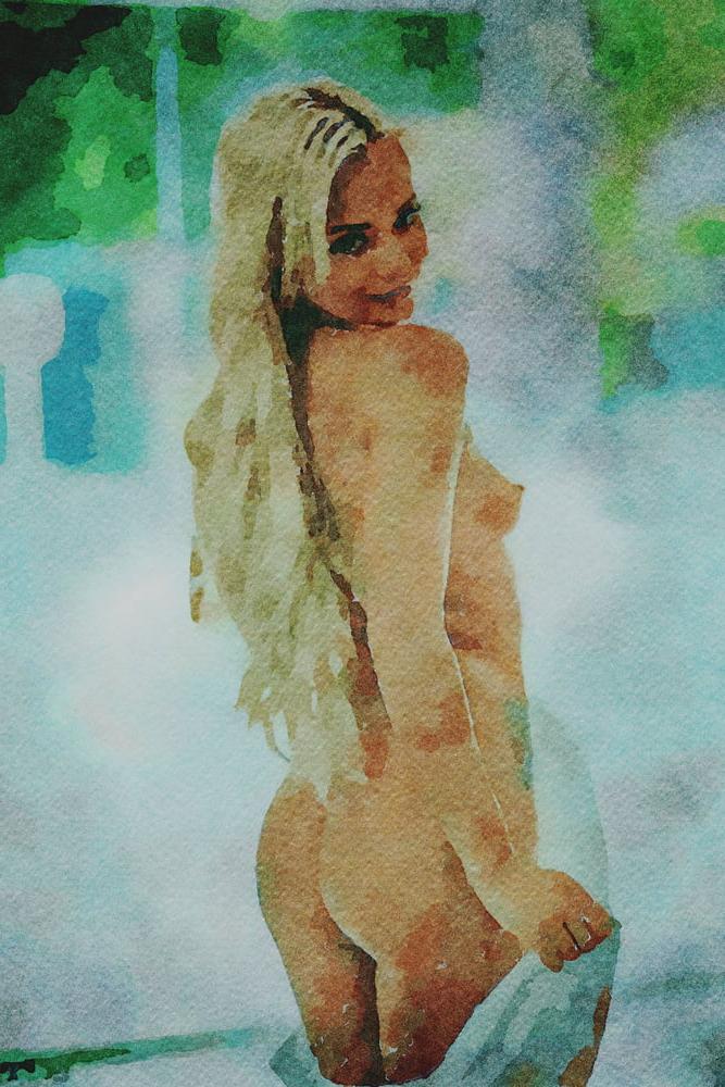 25P Erotic Digital Watercolor 27