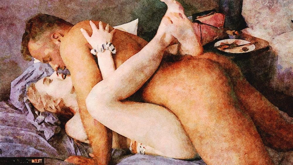 25P Erotic Digital Watercolor 27