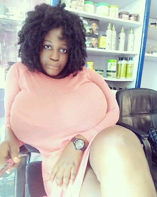 9P Big boobs  natural black