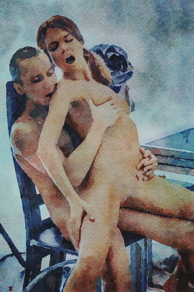 25P Erotic Digital Watercolor 50