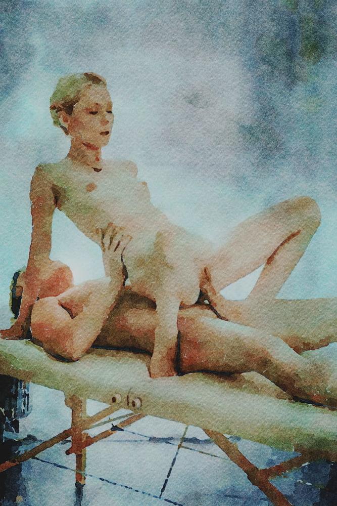 25P Erotic Digital Watercolor 50