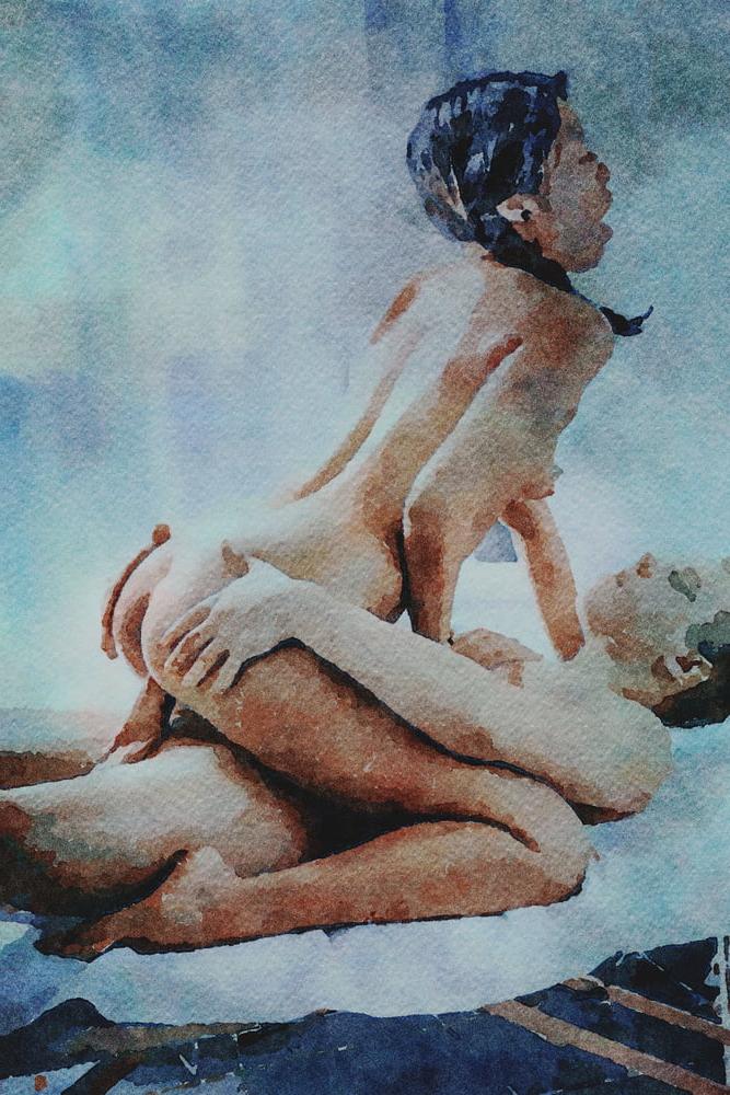 25P Erotic Digital Watercolor 50