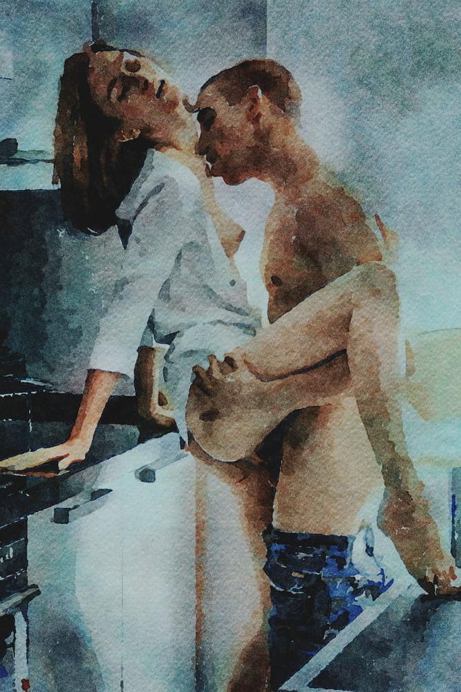 25P Erotic Digital Watercolor 50