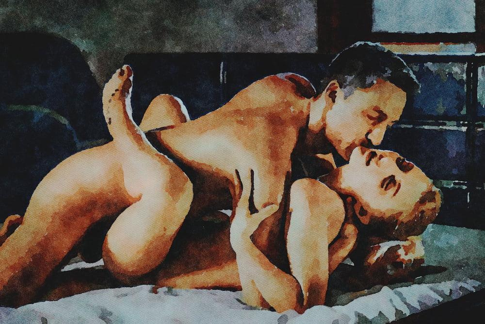 25P Erotic Digital Watercolor 28