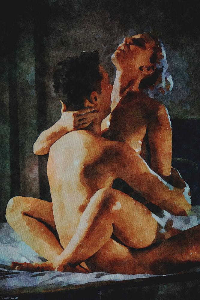25P Erotic Digital Watercolor 28