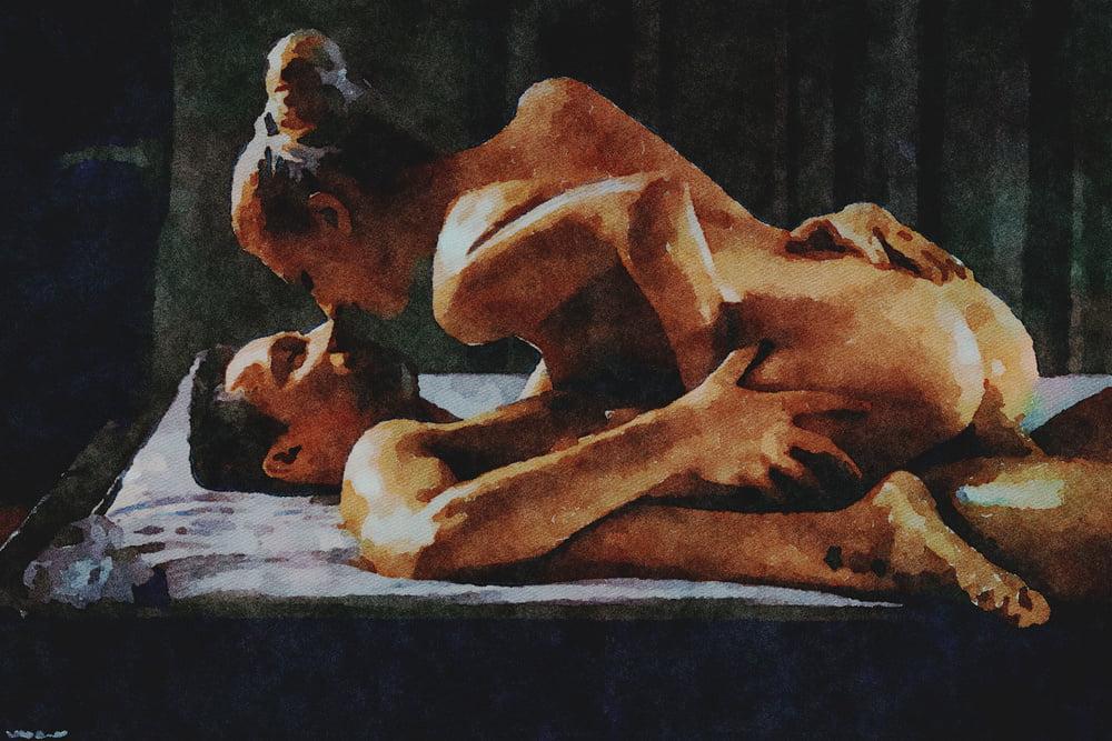 25P Erotic Digital Watercolor 28