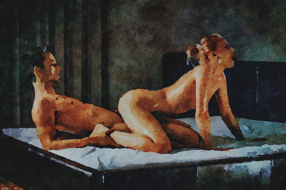 25P Erotic Digital Watercolor 28